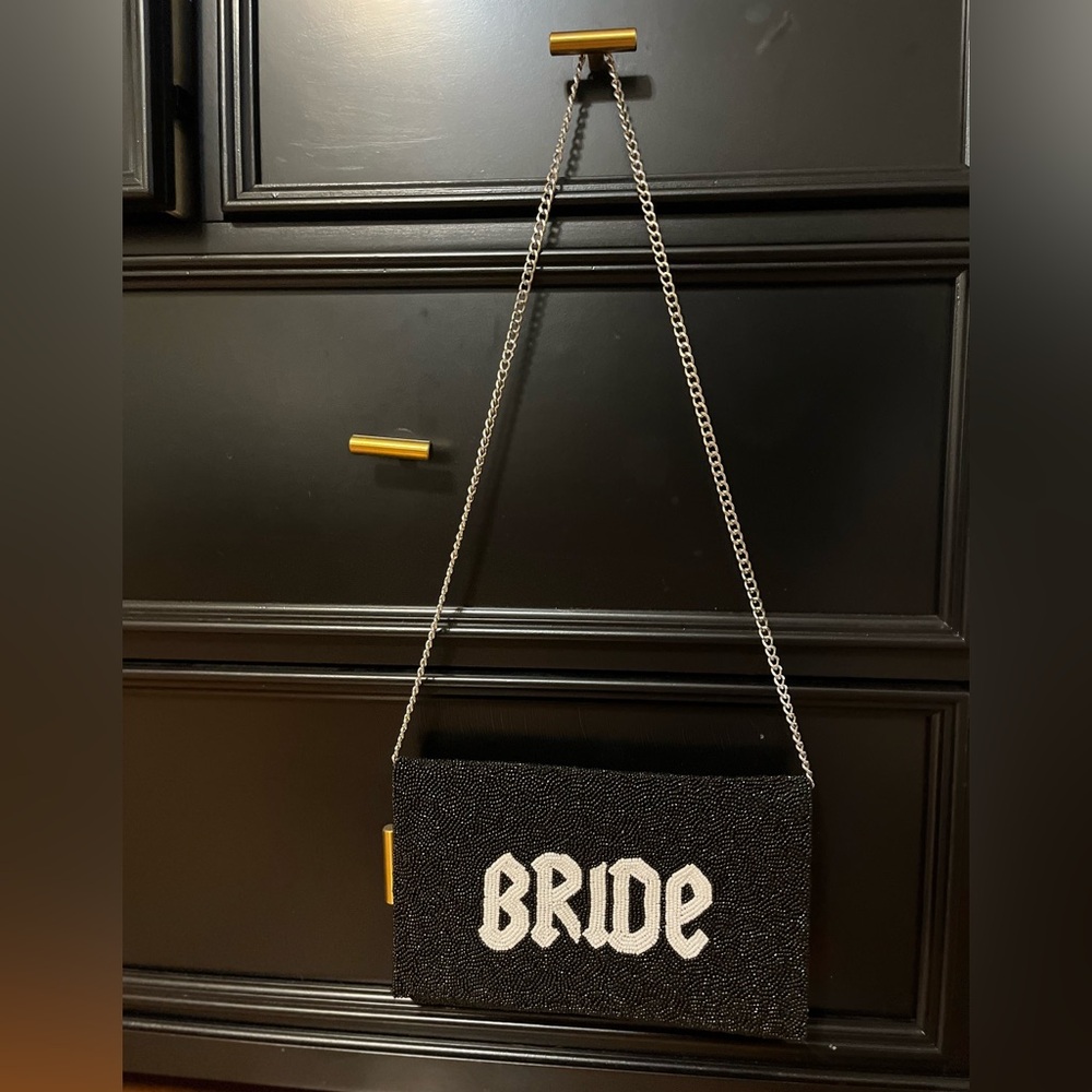 Bridal Clutch Purse. Bedazzled.